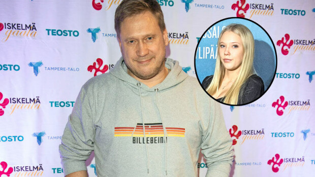 Samuli Edelmannin mallitytär Venla on isänsä jalanjäljillä – ”Upeaa nousta lavalle” Samuli Edelmann on ylpeä tyttärestään.