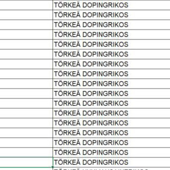 Tiina Jylhälle syyte törkeästä dopingrikoksesta! juttu tape