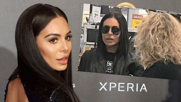 Sofia Belórf etsi napapaitaa Tuurin kyläkaupasta - onko tämä kuvissa oleva nainen Sofian äiti? Katso paparazzikuvat! Sofia Belórfin äiti