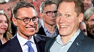 Alexander Stubb hämmästyi totaalisesti: Jarkko Tamminen imitoi presidentin omilla hampailla